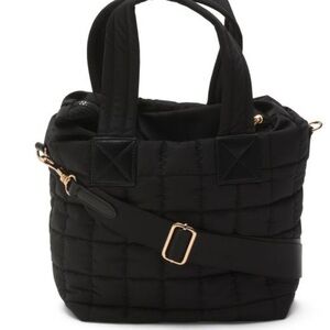 URBAN EXPRESSIONS Quilted Tote With Nylon Lining